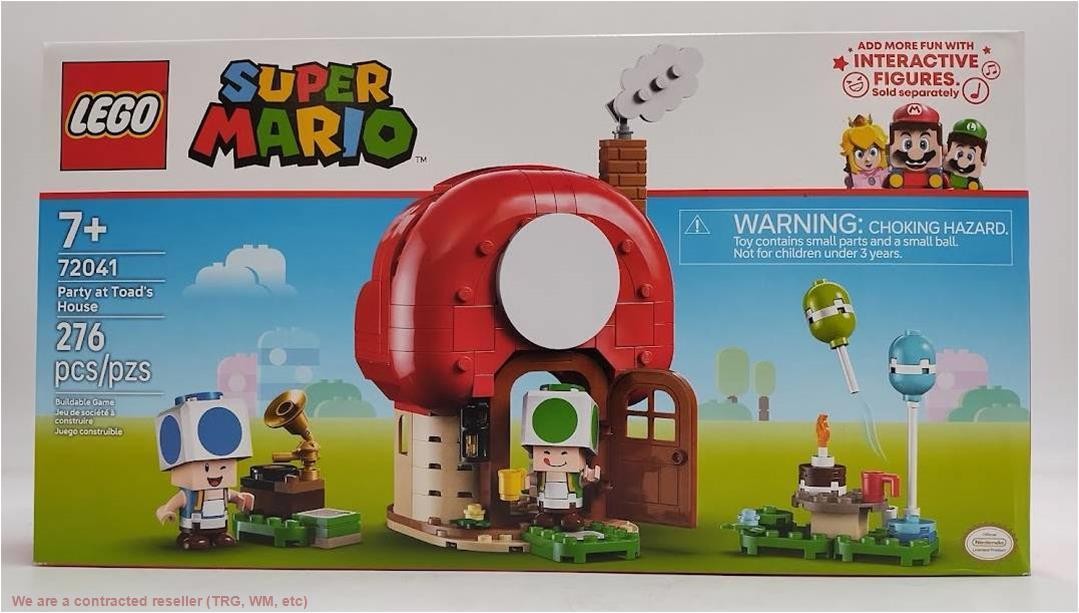 LEGO Super Mario Party at Toad\'s House Kids Toy 72041 *SEE DETAILS* LEGO Super Mario Party at Toad\'s House Kids Toy 72041 *SEE DETAILS*