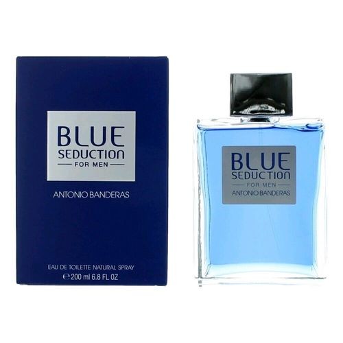 Blue Seduction for Men Eau de Toilette Spray 6.8 oz Blue Seduction for Men Eau de Toilette Spray 6.8 oz