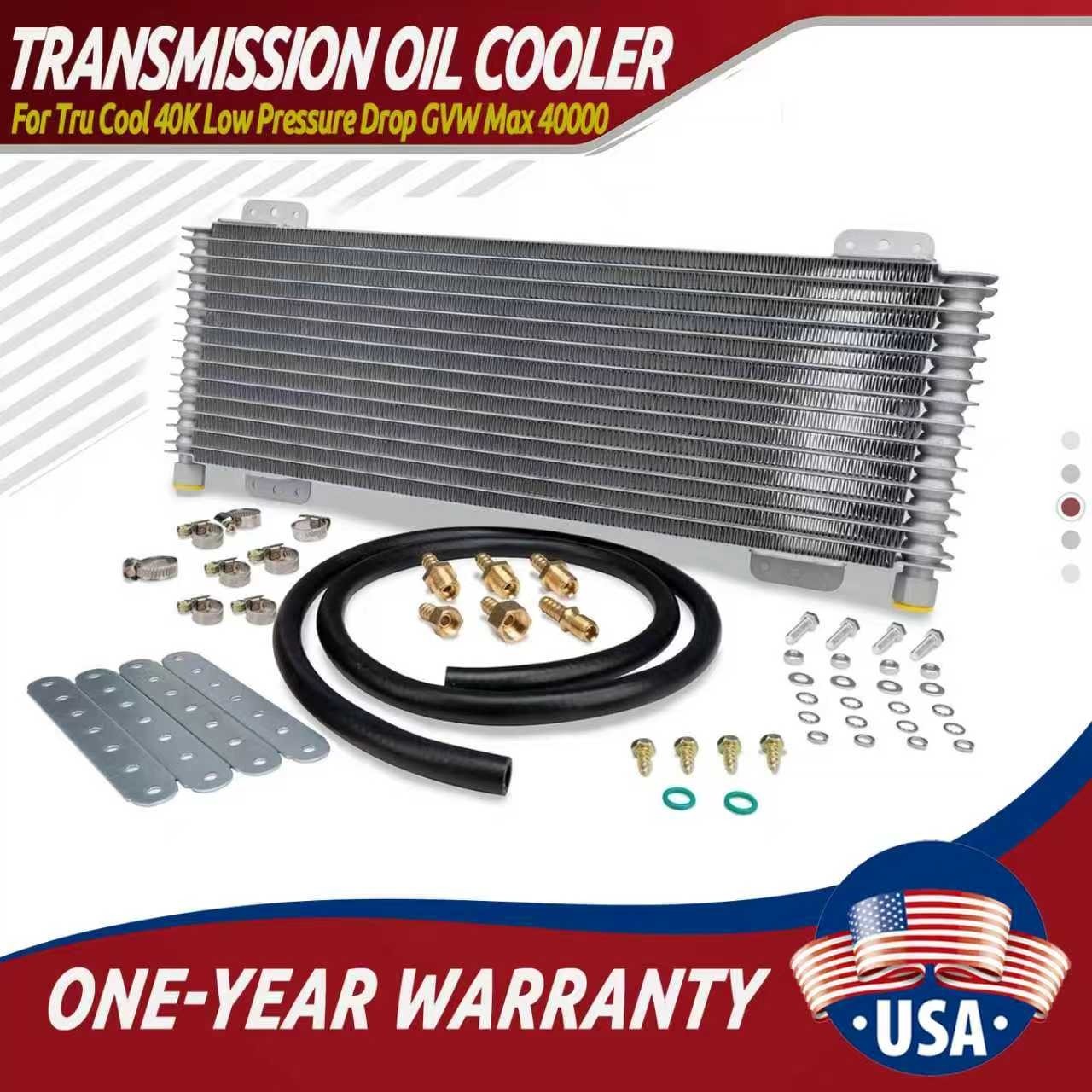 40K Transmission Oil Cooler For Tru Cool Low Pressure Drop GVW Max 40K LPD47391 40K Transmission Oil Cooler For Tru Cool Low Pressure Drop GVW Max 40K LPD47391