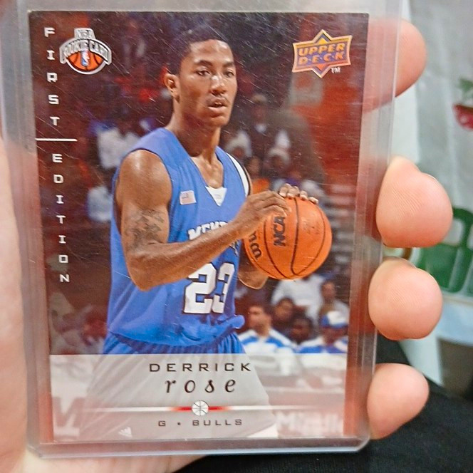 Upper Deck 2008-09 First Edition Derrick Rose Chicago Bulls Rookie 1st #259 Upper Deck 2008-09 First Edition Derrick Rose Chicago Bulls Rookie 1st #259