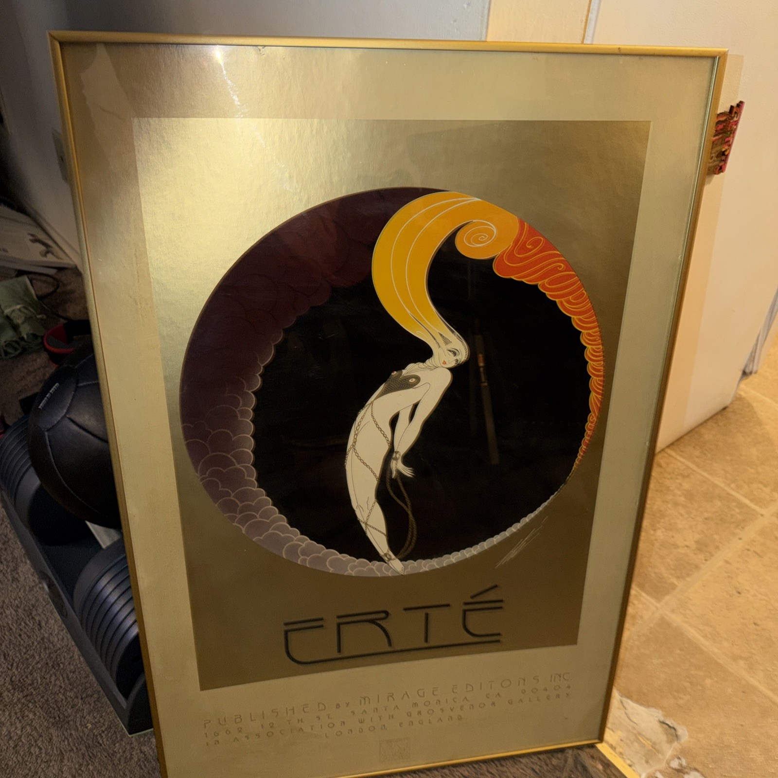 Erte Framed Poster, Special Edition. Gallery Quality. 30 x 20 inches. Signed Erte Framed Poster, Special Edition. Gallery Quality. 30 x 20 inches. Signed