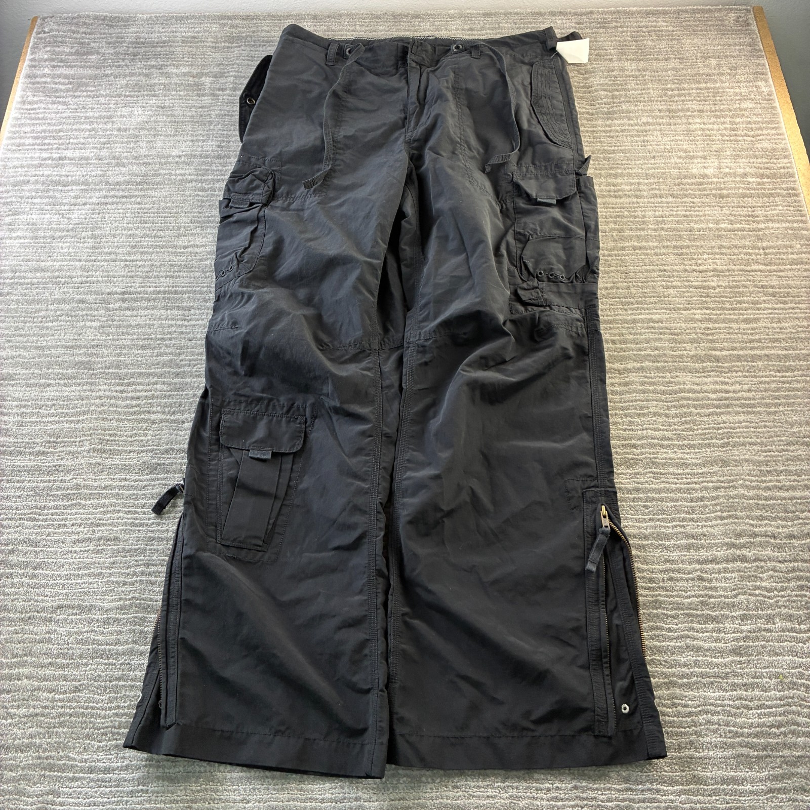 VINTAGE Gap Pants Mens Medium Military Rave Baggy Y2K Paratrooper Parachute NOS VINTAGE Gap Pants Mens Medium Military Rave Baggy Y2K Paratrooper Parachute NOS