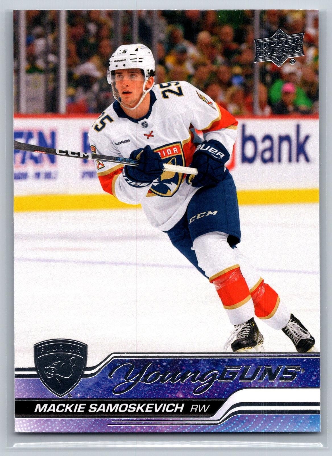 2023-24 Upper Deck #464 Mackie Samoskevich 2023-24 Upper Deck #464 Mackie Samoskevich