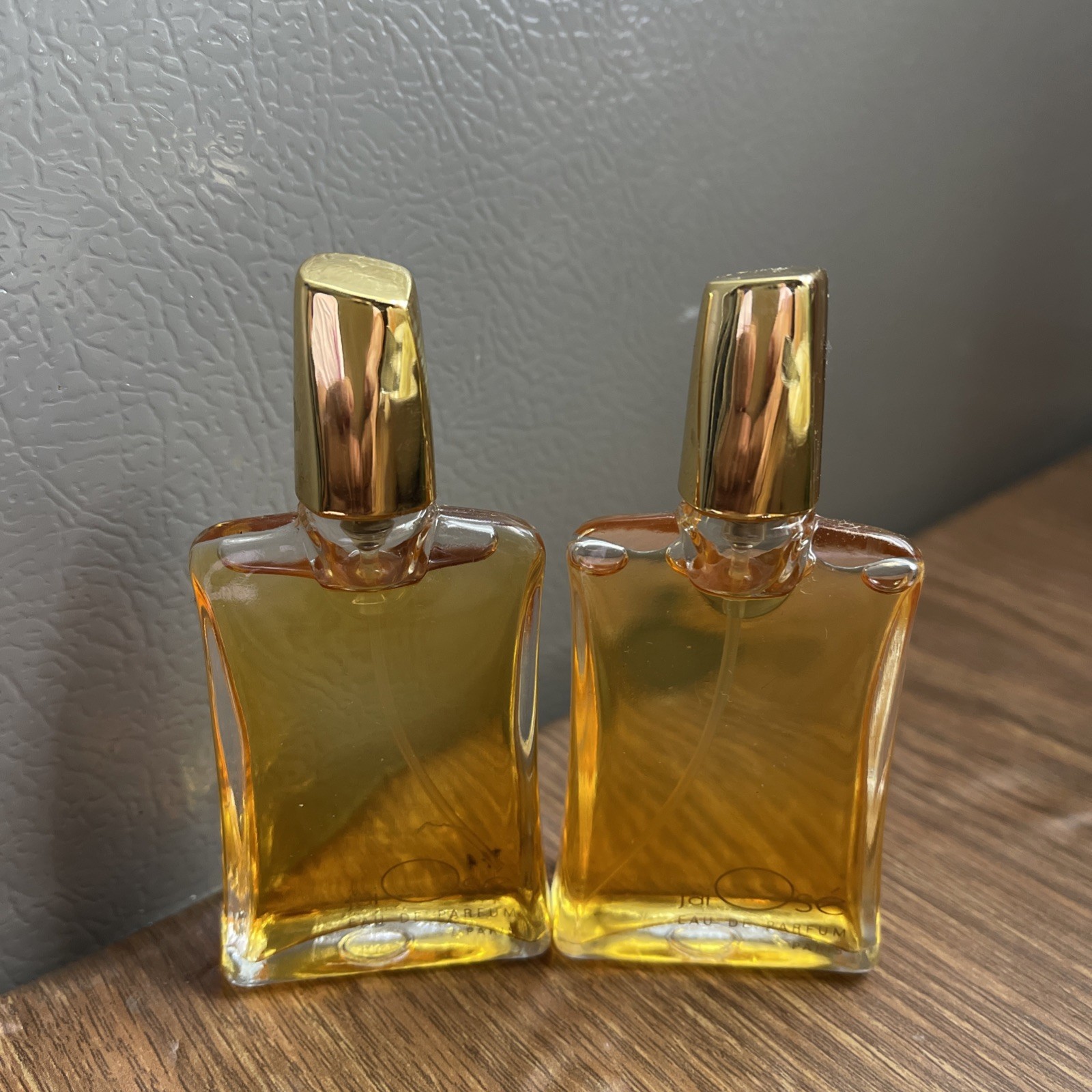 Vintage J\'ai Ose Eau de Parfum Spray 0.5 fl.oz./ 15 ml., France. Lot Of 2 Vintage J\'ai Ose Eau de Parfum Spray 0.5 fl.oz./ 15 ml., France. Lot Of 2
