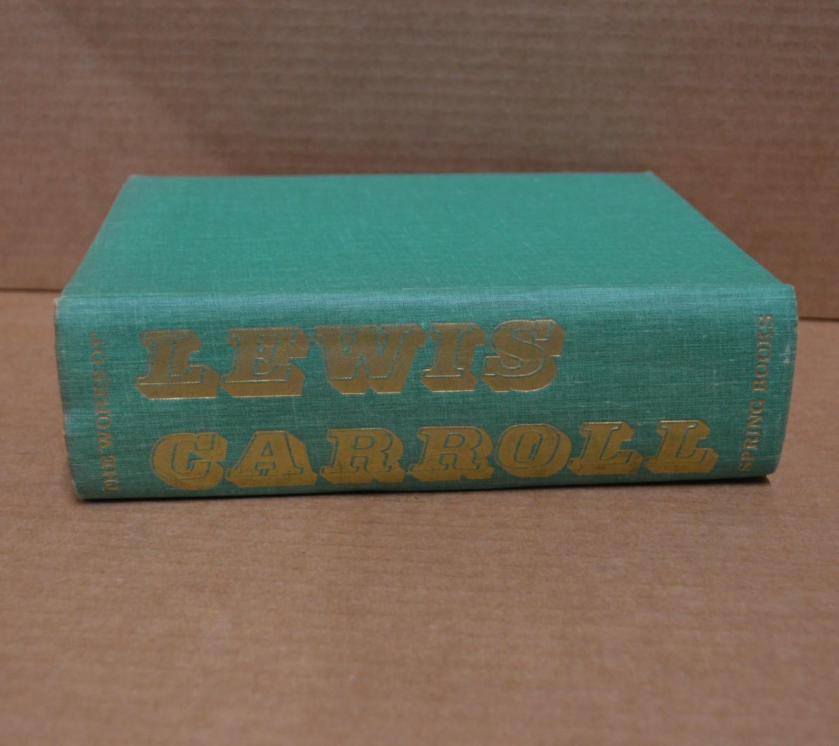 Vintage 1965 Lewis Carroll Hardcover Book Spring Books Illustrated Edition Vintage 1965 Lewis Carroll Hardcover Book Spring Books Illustrated Edition
