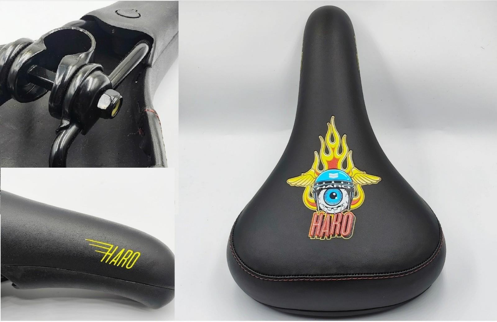 Vintage Haro Drop nose Padded bmx Bicycle Saddle BMX Seat Vintage Haro Drop nose Padded bmx Bicycle Saddle BMX Seat