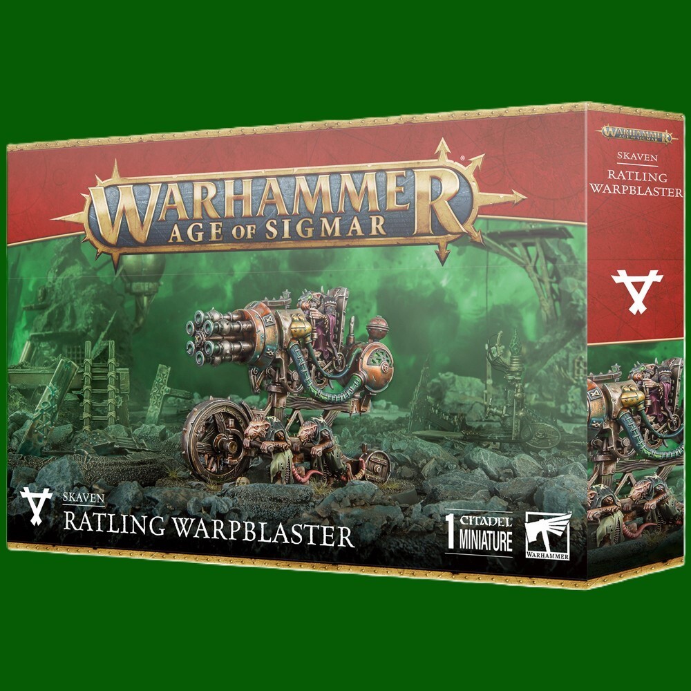 Warhammer AoS Skaven Skaventide Ratling Warpblaster NO BOX NEW Warhammer AoS Skaven Skaventide Ratling Warpblaster NO BOX NEW