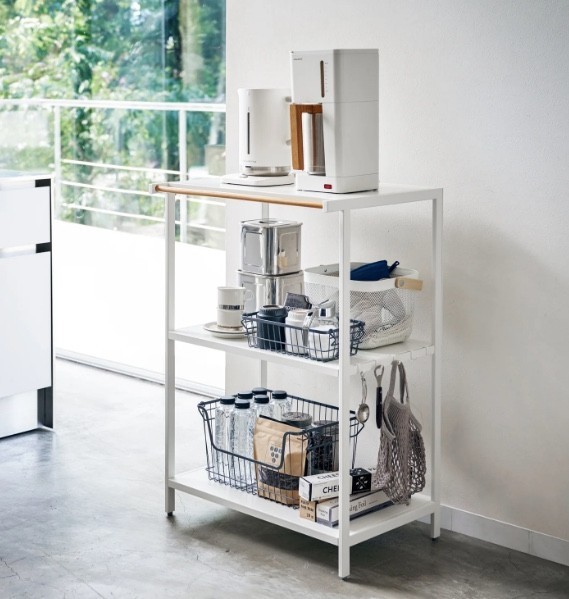 Yamazaki Home TOWER 3-Tier Storage Rack 35