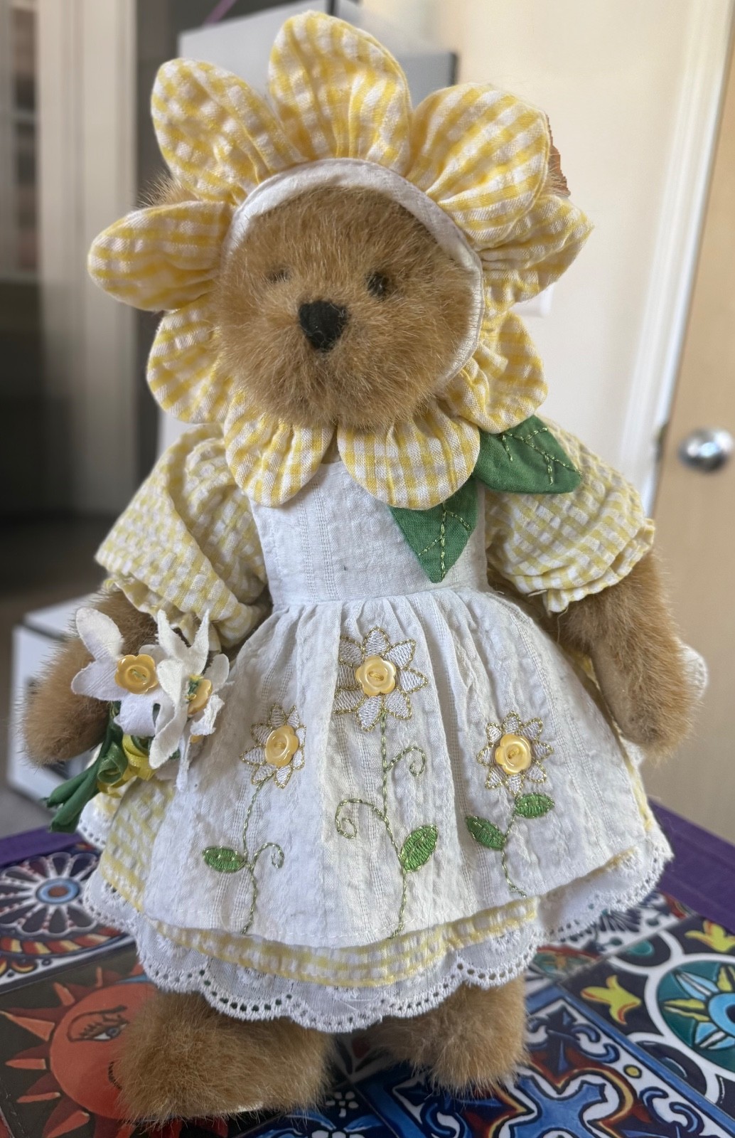 Boyds Bears Daisy Bearybloom 2009 Bear of the Month April Yellow Dress /1300 LE Boyds Bears Daisy Bearybloom 2009 Bear of the Month April Yellow Dress /1300 LE