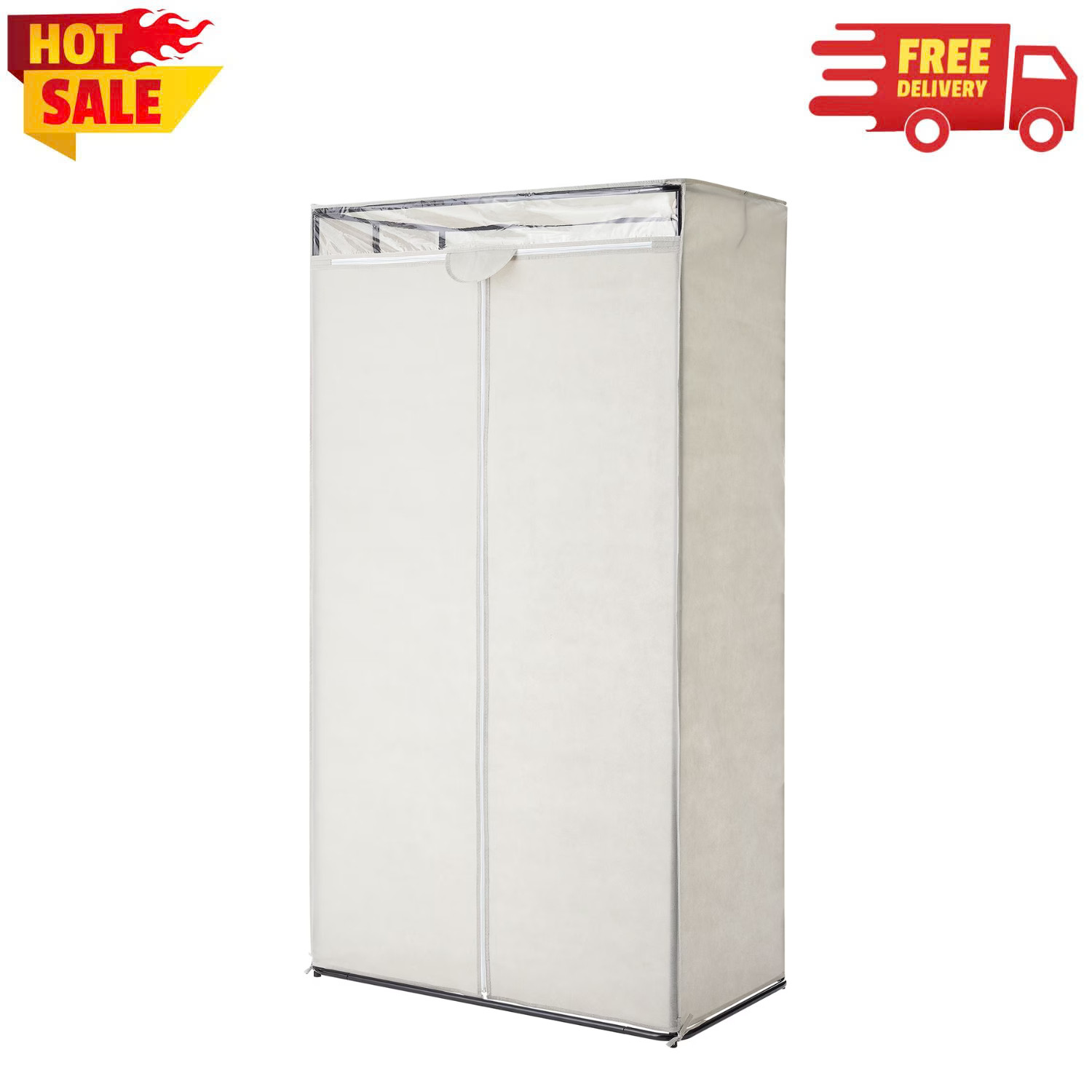 Mainstays 1-Tier Portable Zippered Closet Organizer 36\ Mainstays 1-Tier Portable Zippered Closet Organizer 36\