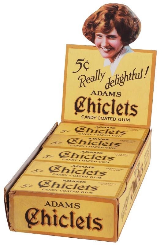 Chiclets Gum Vintage Look NEW 28