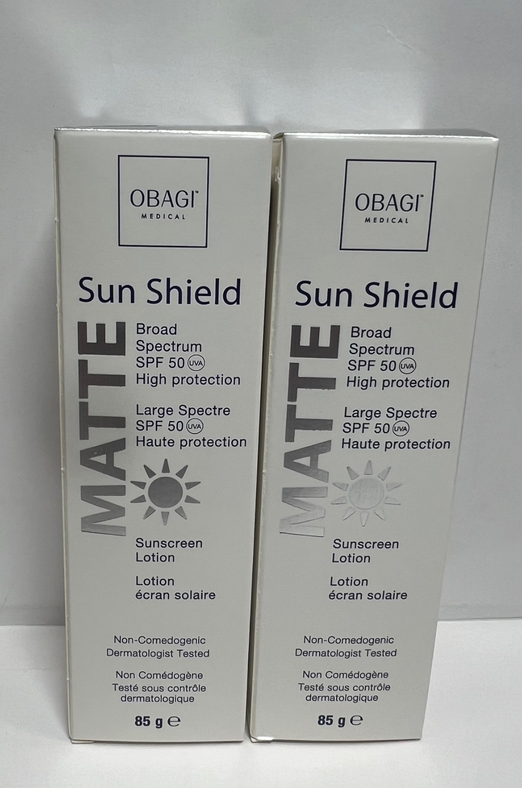 OBAGI Sun Shield MATTE SPF 50 85g EU VERSION BNIB - PACK 2