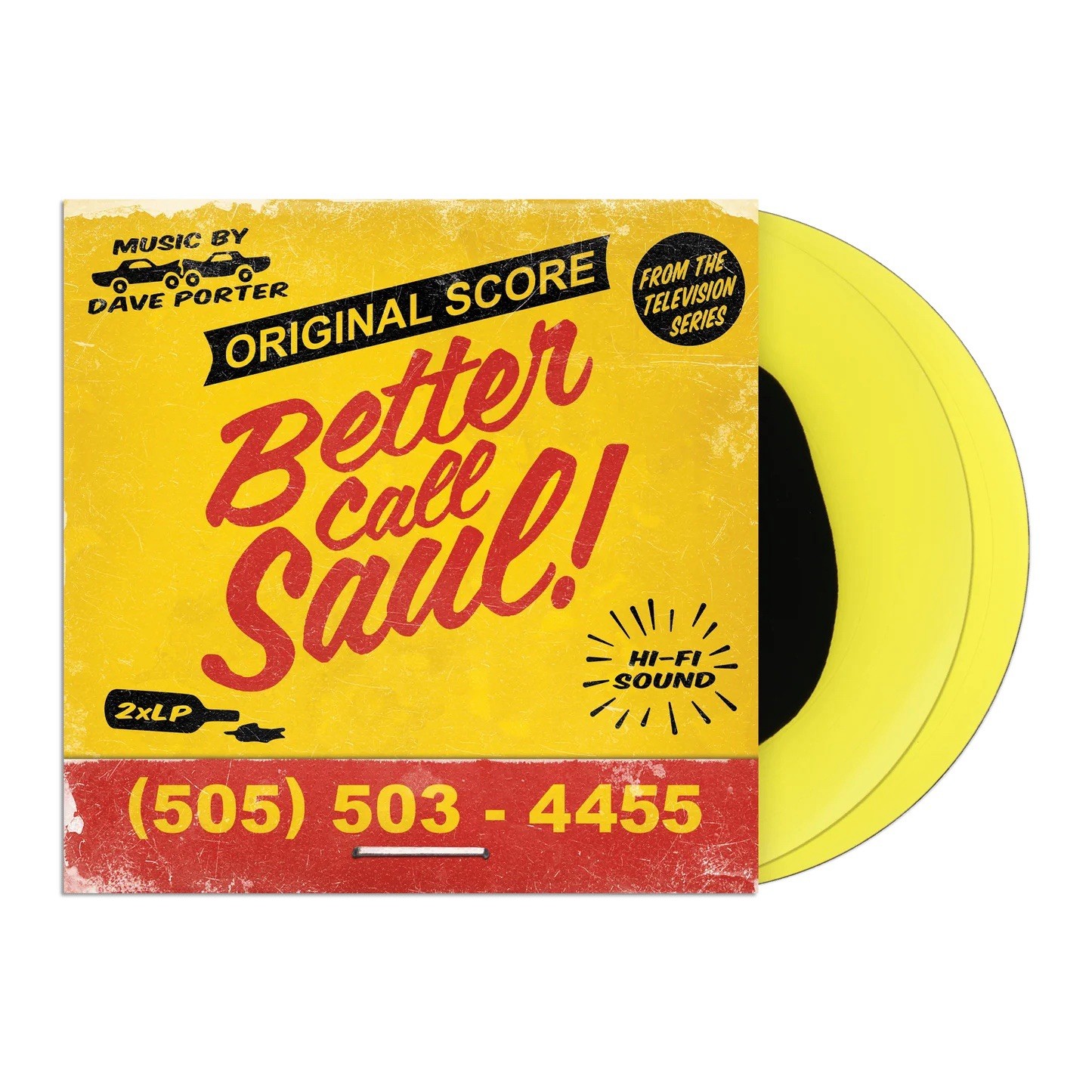BETTER CALL SAUL VOL 1 (10TH ANNIVERSARY EDITION) 2 LP LIMITED PRESSING ONLY 500