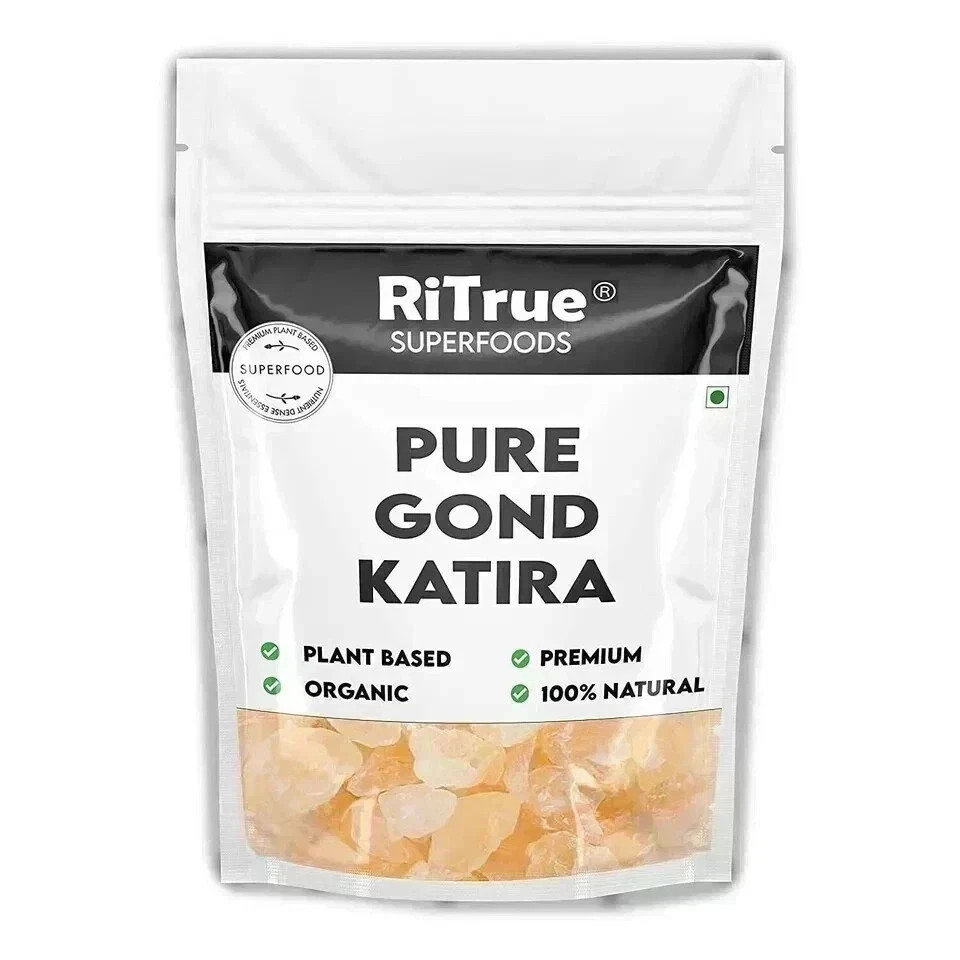 Pure Gond Katira (Tragacanth Gum) (Amazing Cooling Properties) - 50GM to 1 KG Pure Gond Katira (Tragacanth Gum) (Amazing Cooling Properties) - 50GM to 1 KG
