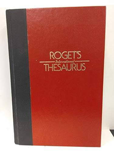 Roget\'s International Thesaurus (Harper Colophon Books) - Hardcover - GOOD