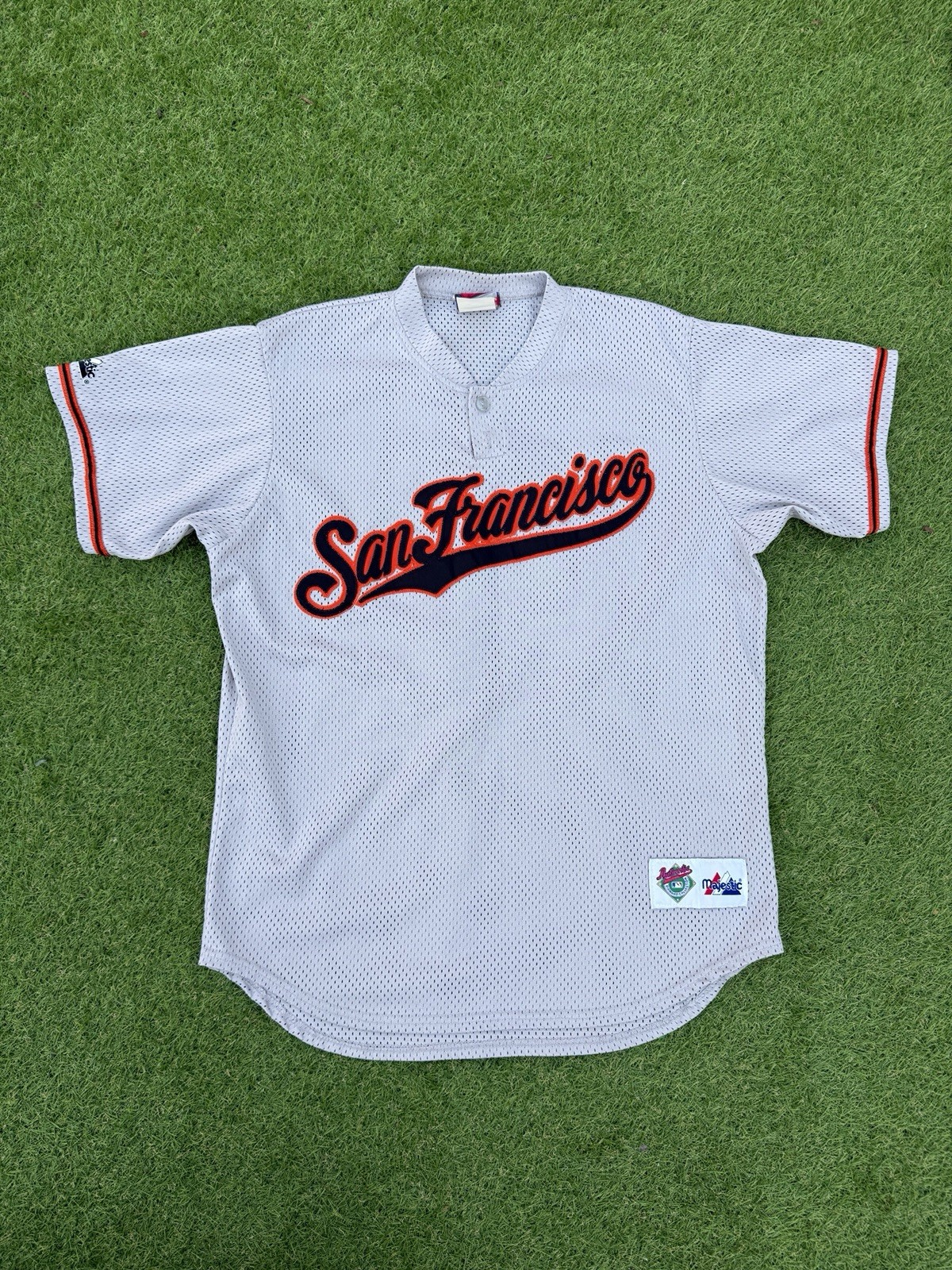 Vintage San Francisco Giants Majestic Diamond Collection Mesh Jersey USA Made L Vintage San Francisco Giants Majestic Diamond Collection Mesh Jersey USA Made L