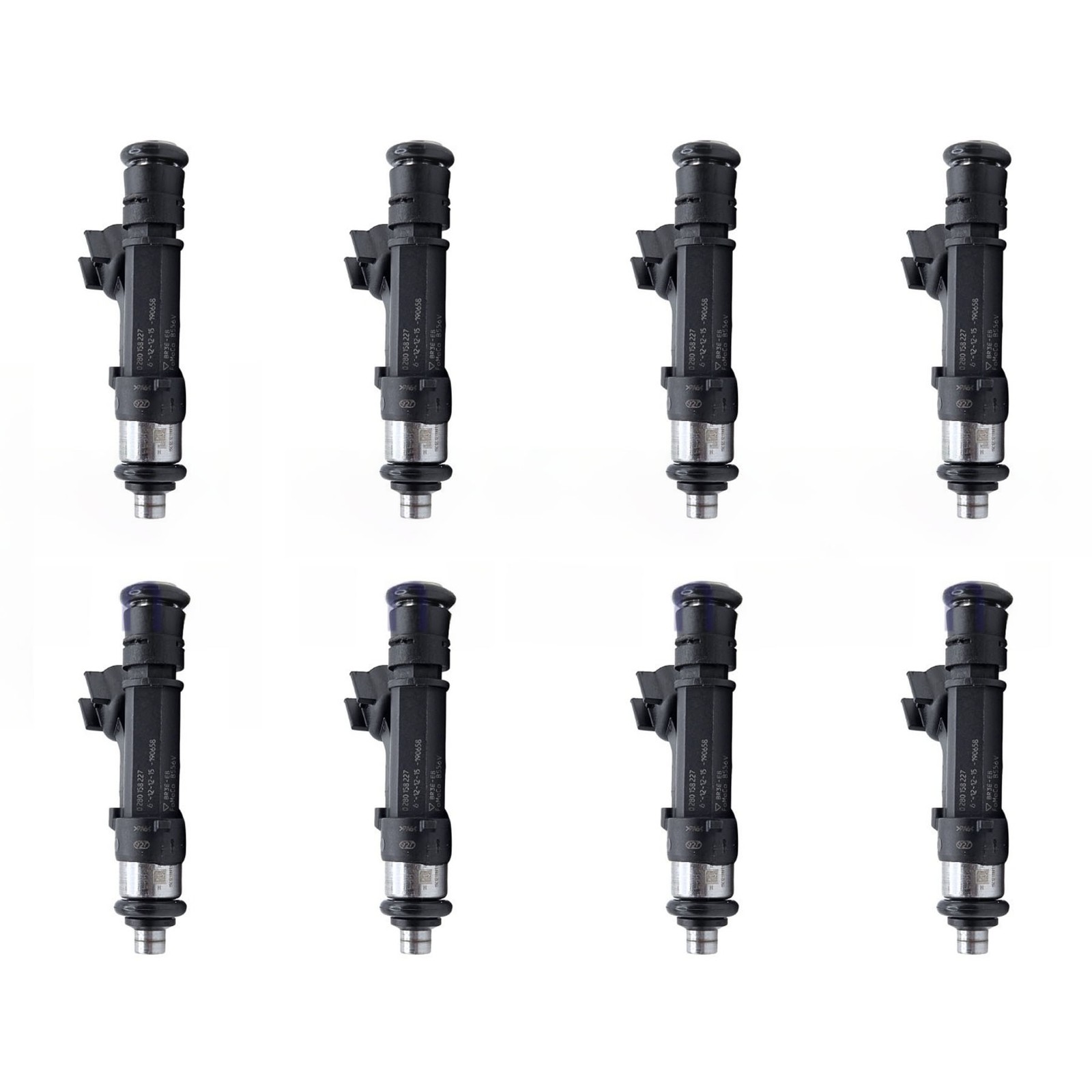 8 Authentic Genuine Bosch 0280158227 fuel injectors 2011-17 F-150 V8 5.0 new