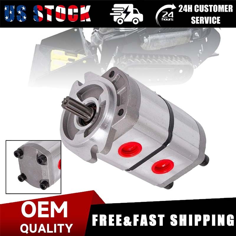 PGP51088G3LP Fits AGT Hydraulic Pump Two-Section for Skid Steer Loader KTT23 New PGP51088G3LP Fits AGT Hydraulic Pump Two-Section for Skid Steer Loader KTT23 New