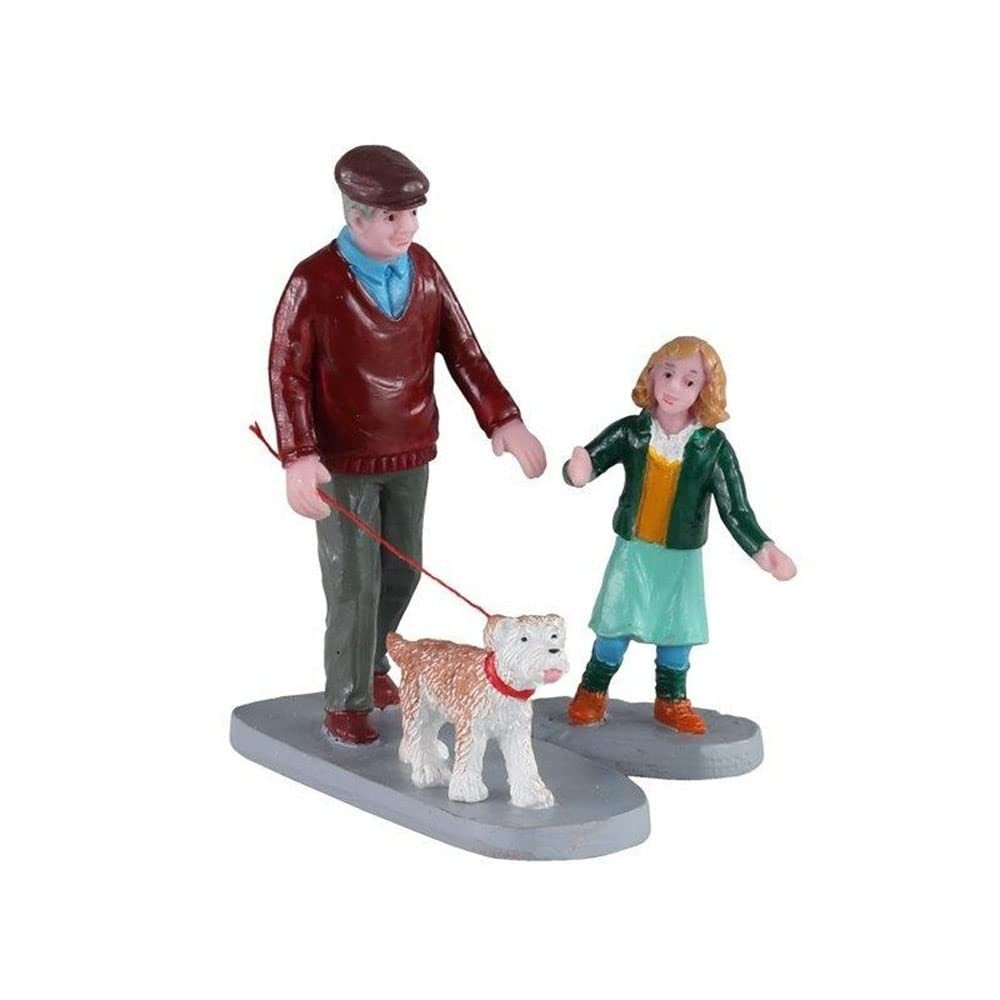 Lemax Afternoon Stroll - 2 Piece Set Lemax Afternoon Stroll - 2 Piece Set