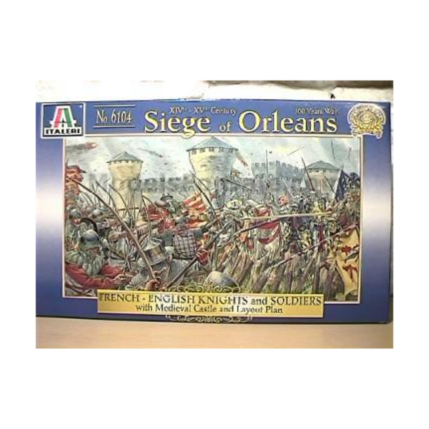 Italeri Historics Co Siege of Orleans - French & English Knights and S VG+/NM Italeri Historics Co Siege of Orleans - French & English Knights and S VG+/NM