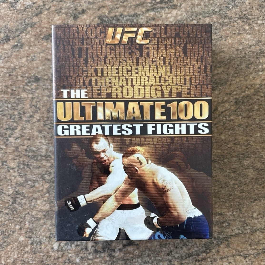 UFC The Ultimate 100 Greatest Fights Book The Ultimate 100 Greatest Fights