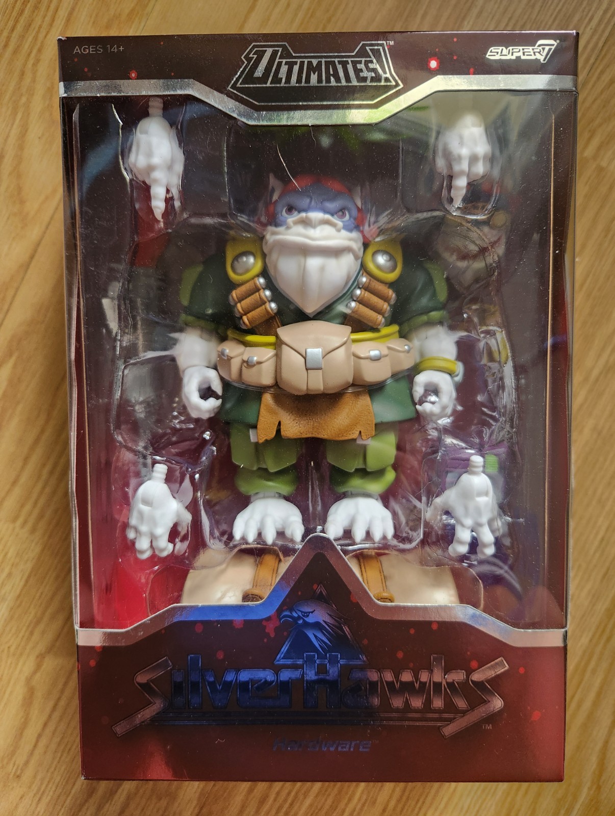 Super7 SilverHawks Ultimates Hardware Toon Wave 7 Action Figure BBTS Mint New Super7 SilverHawks Ultimates Hardware Toon Wave 7 Action Figure BBTS Mint New