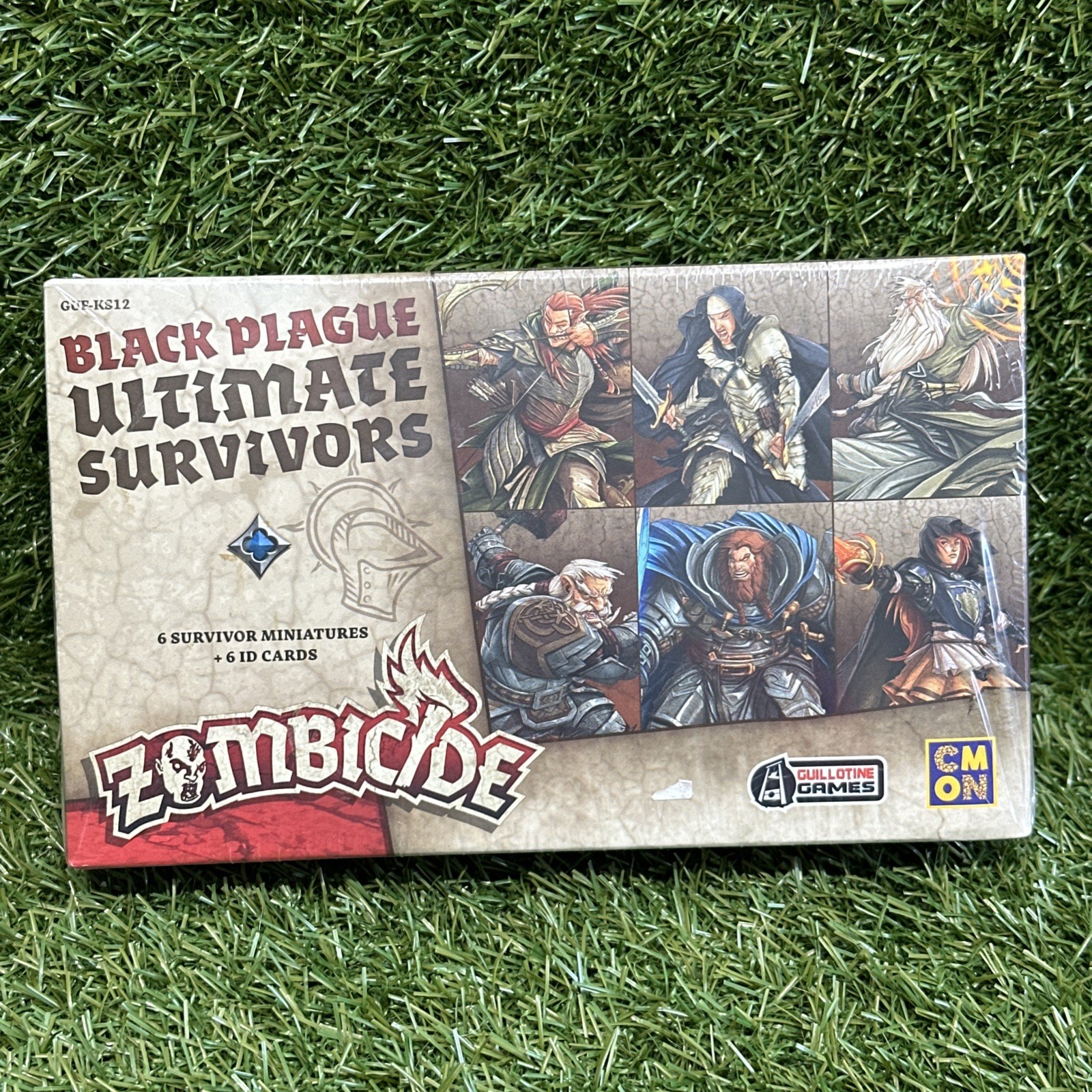 Zombicide Green Horde Black Plague Ultimate Survivors CMON Sealed Zombicide Green Horde Black Plague Ultimate Survivors CMON Sealed