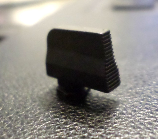 Ameriglo Serrated Black Front Sight Compatible with Glock Models (GST-315) .315 Ameriglo Serrated Black Front Sight Compatible with Glock Models (GST-315) .315