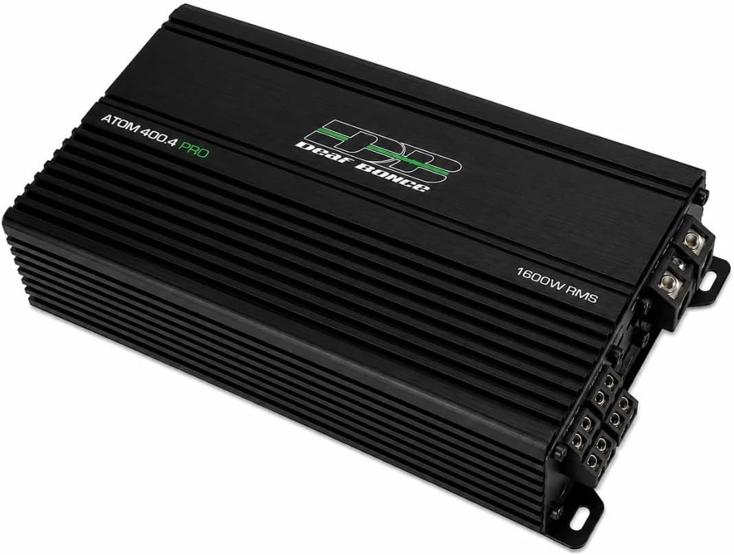 Deaf Bonce Apocalypse ATOM-400.4 PRO 4-Channel 1-Ohm Full Range Car Amplifier