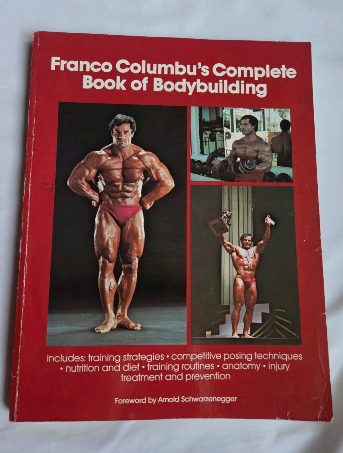 Franco Columbu's Complete Book Of Bodybuilding 1982 Paperback 1248 Franco Columbu's Complete Book Of Bodybuilding 1982 Paperback 1248