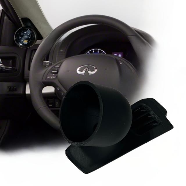 Fit 08 12 Infiniti G25 G37 COUPE Left Side Pillar 52mm Single Gauge Pod Mount