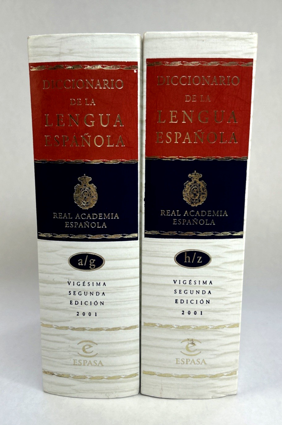 Diccionario De La Lengua Espanola Real Academia Española 2001 2 Volume Set