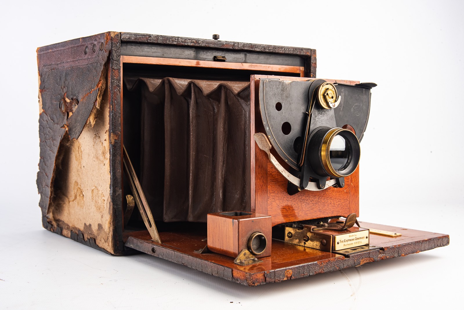 SCARCE Working Kodak No 5 Folding Satchel 5x7\'\' Large Format Roll Film Camera