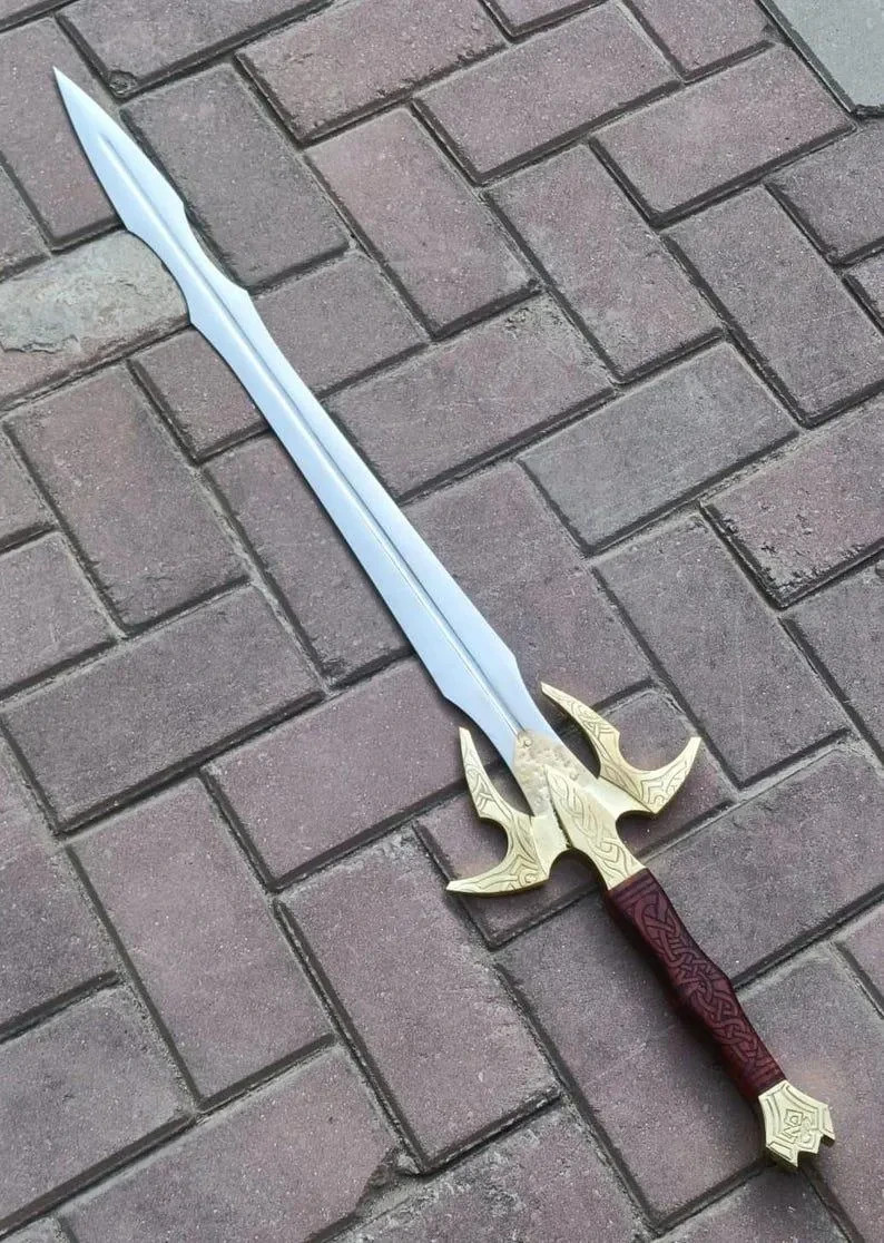Handmade Heimdall Hofund Sword Replica Norse Mythology Collector Sword Men Gift