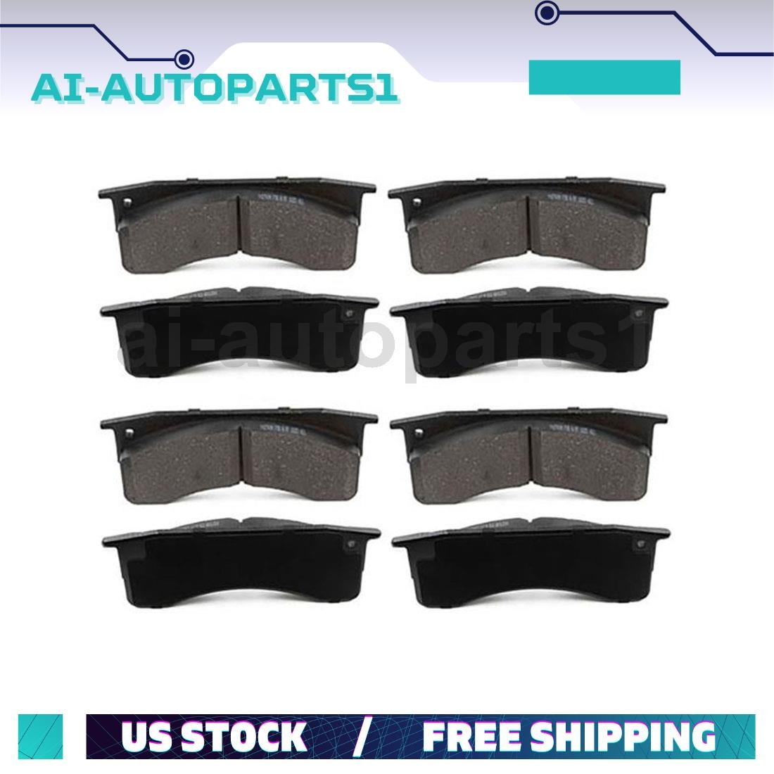 For 2000 - 2015 2016 2017 2018 2019 Ford F750 Pair Front + Rear Brake Pads