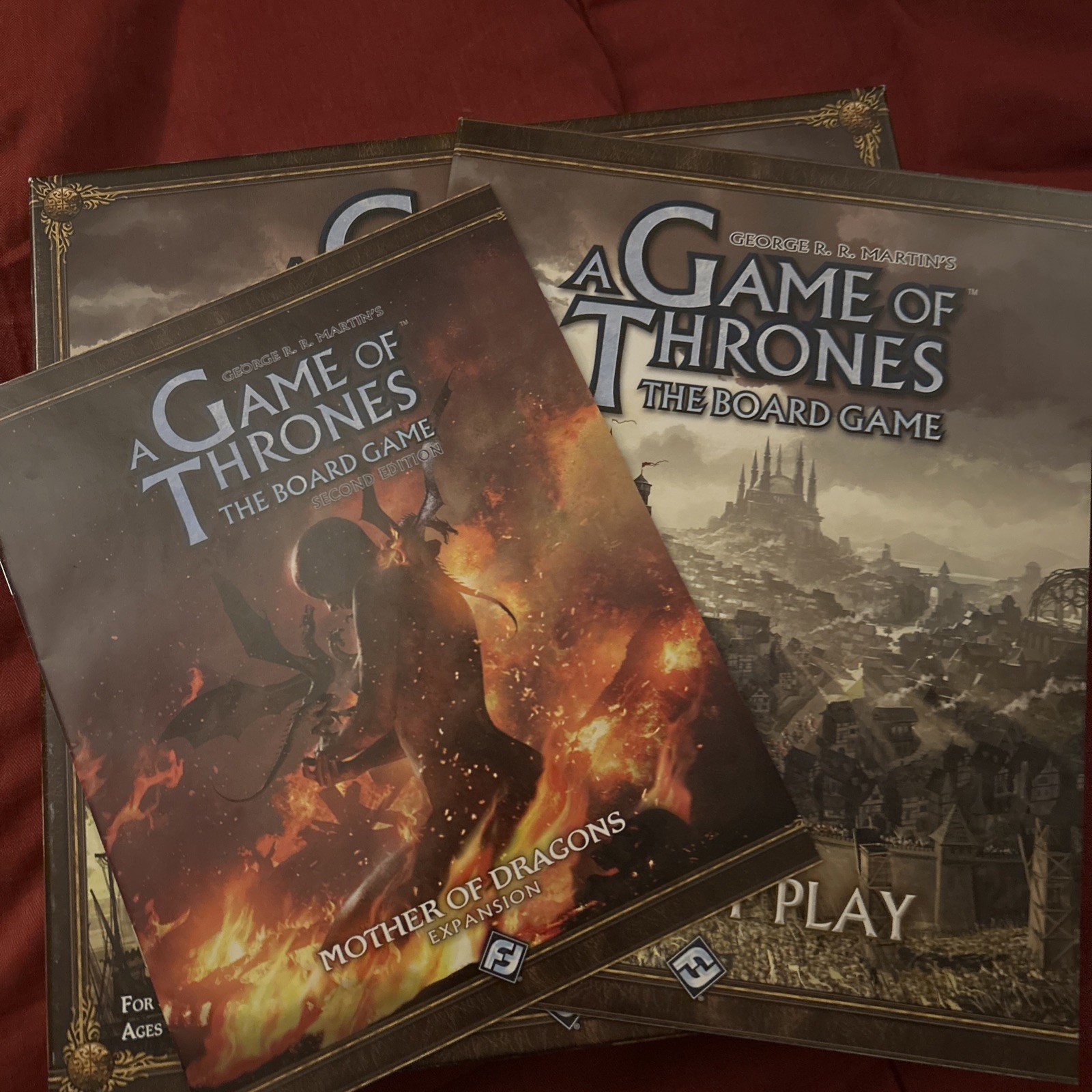 A Game of Thrones and Mother of Dragons Expansion Board Game FFG A Game of Thrones and Mother of Dragons Expansion Board Game FFG