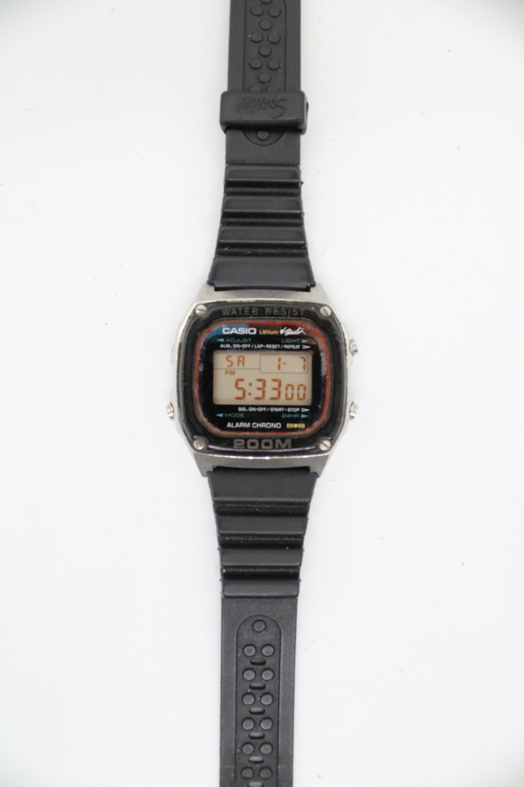 Vintage Casio Men\'s Watch Digital Diver Japan B Rare 280 DW-1000 New Battery Run Vintage Casio Men\'s Watch Digital Diver Japan B Rare 280 DW-1000 New Battery Run