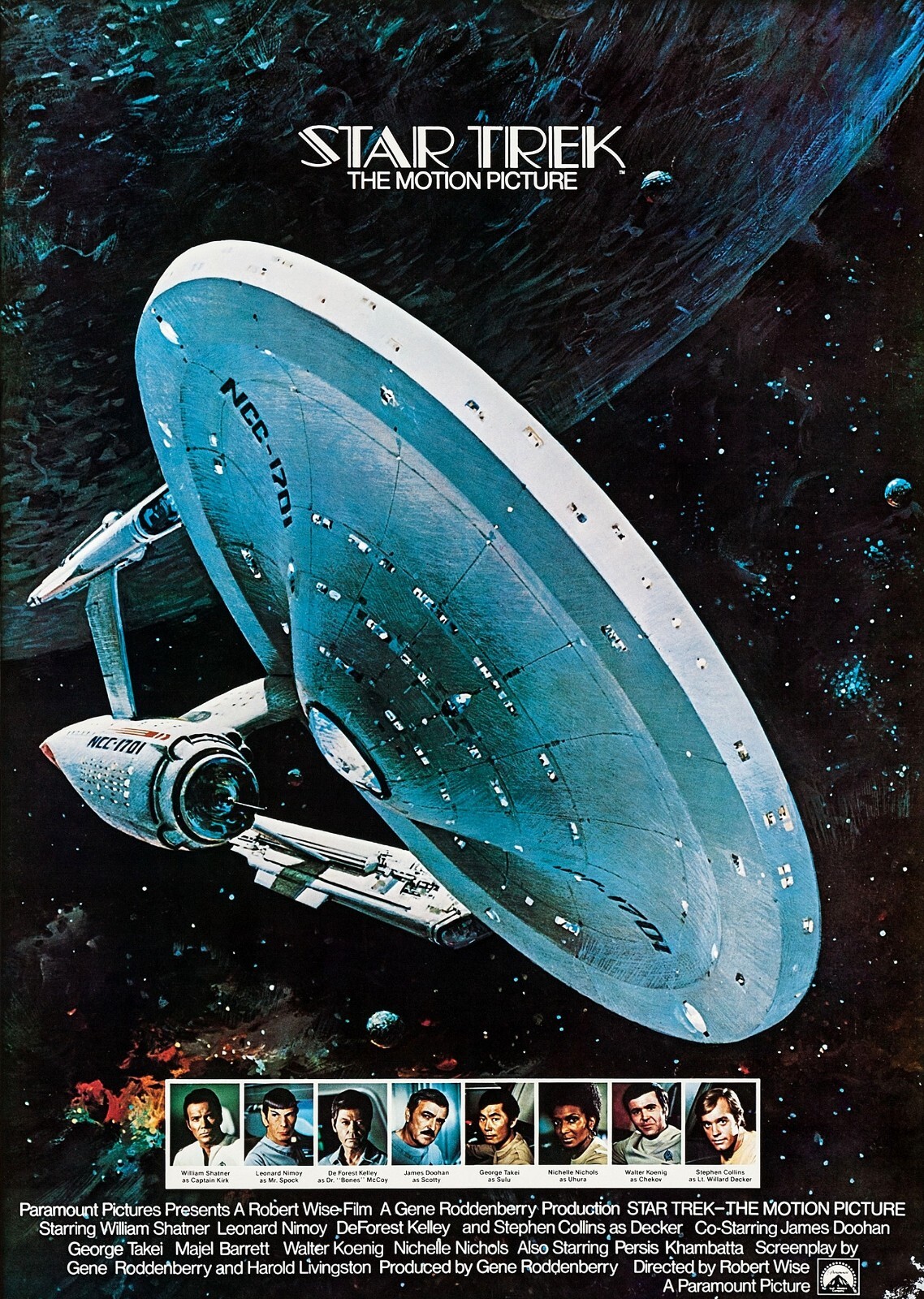 1979 Star Trek The Motion Picture Movie Poster 11X17 William Shatner Nimoy 🌌🔥 1979 Star Trek The Motion Picture Movie Poster 11X17 William Shatner Nimoy 🌌🔥
