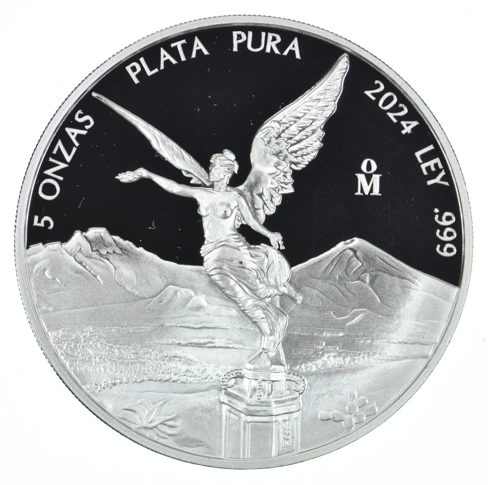 2024 Mo Mexico 5 Onza Silver Libertad Proof