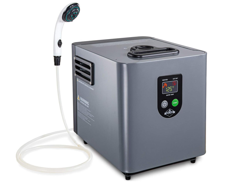 Hike Crew Portable Propane Water Heater & Shower Pump – Compact Outdoor Clean...