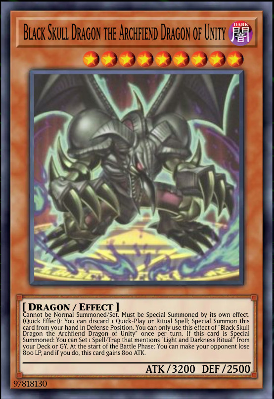 Yugioh Black Skull Dragon, the Archfiend of Unity BETB-EN026 PREORDER Yugioh Black Skull Dragon, the Archfiend of Unity BETB-EN026 PREORDER