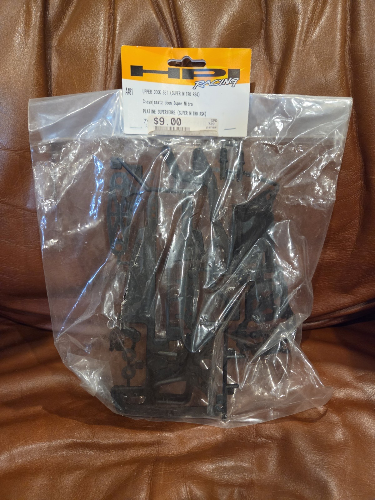Vintage HPI Racing A481 Upper Deck Set Super Nitro RS4 NOS RC Part