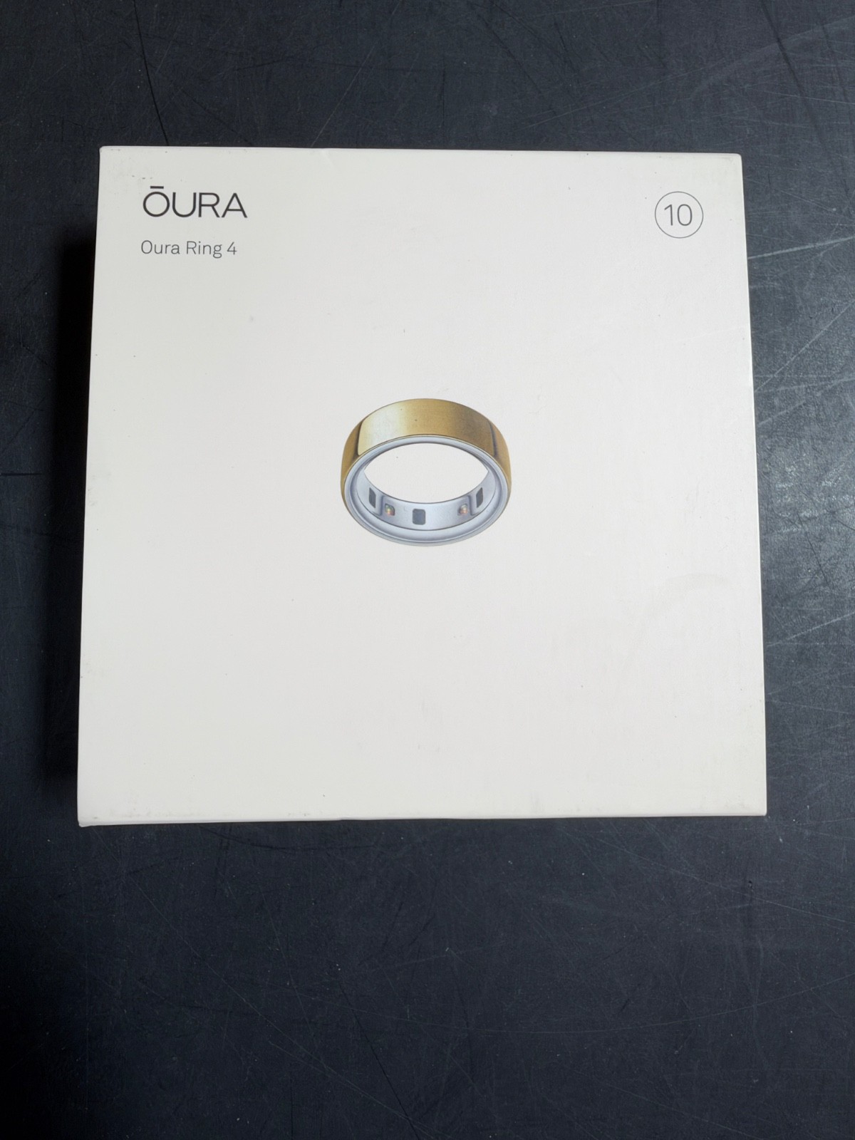 OURA Ring 4 Smart Ring - Gold - Size 10 New OURA Ring 4 Smart Ring - Gold - Size 10 New
