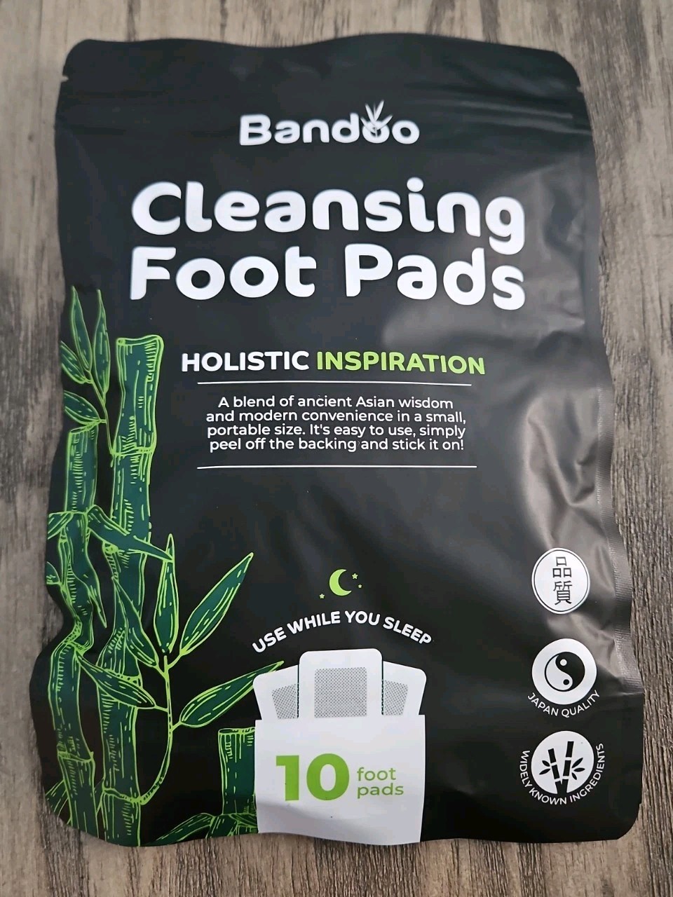 Bandoo Cleansing Foot Pads Holistic - 10 Pack NEW Bandoo Cleansing Foot Pads Holistic - 10 Pack NEW