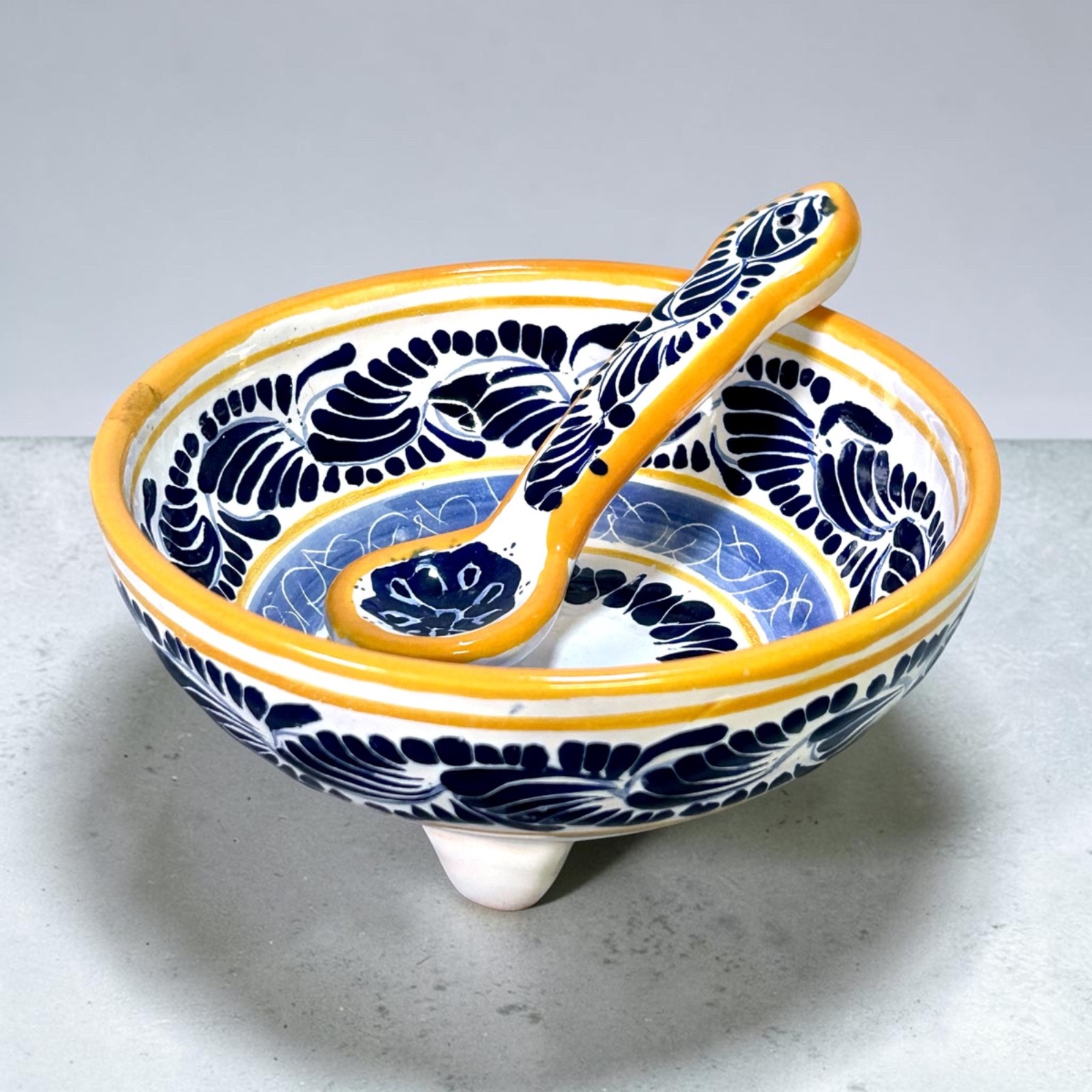 Mexican Talavera Salsa Bowl 5.5\ Mexican Talavera Salsa Bowl 5.5\