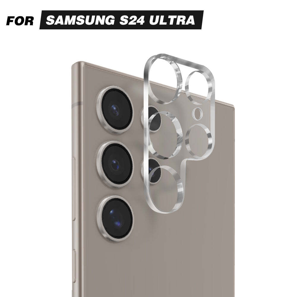 2 Pack Glass Camera Lens Protectors For Samsung Galaxy S24 Ultra/S24 Plus/S24