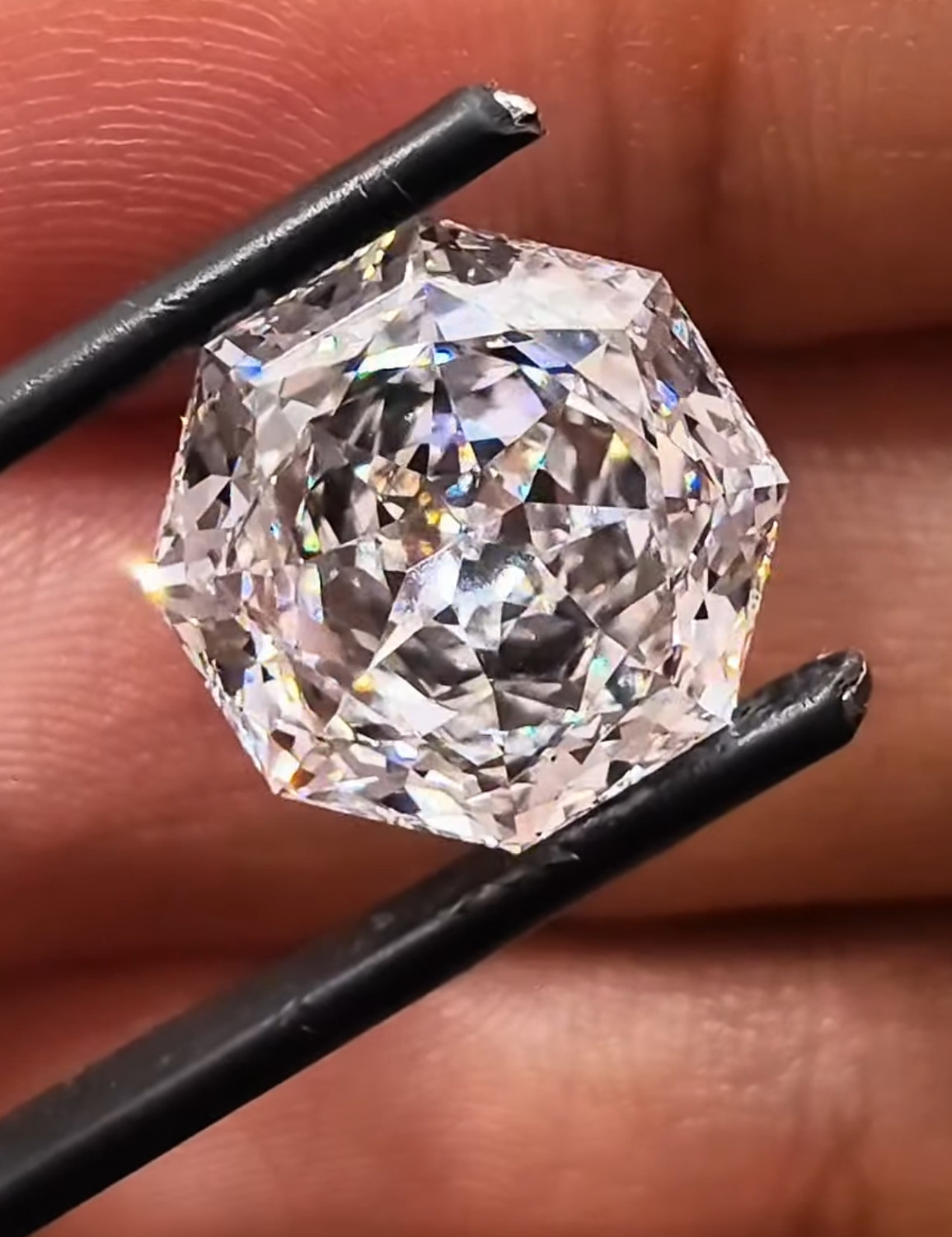 1.07 CARAT E/F -VVS2 LAB GROWN CVD DIAMOND LOOSE OCTAGON CUT IGI CERTIFIED 1.07 CARAT E/F -VVS2 LAB GROWN CVD DIAMOND LOOSE OCTAGON CUT IGI CERTIFIED