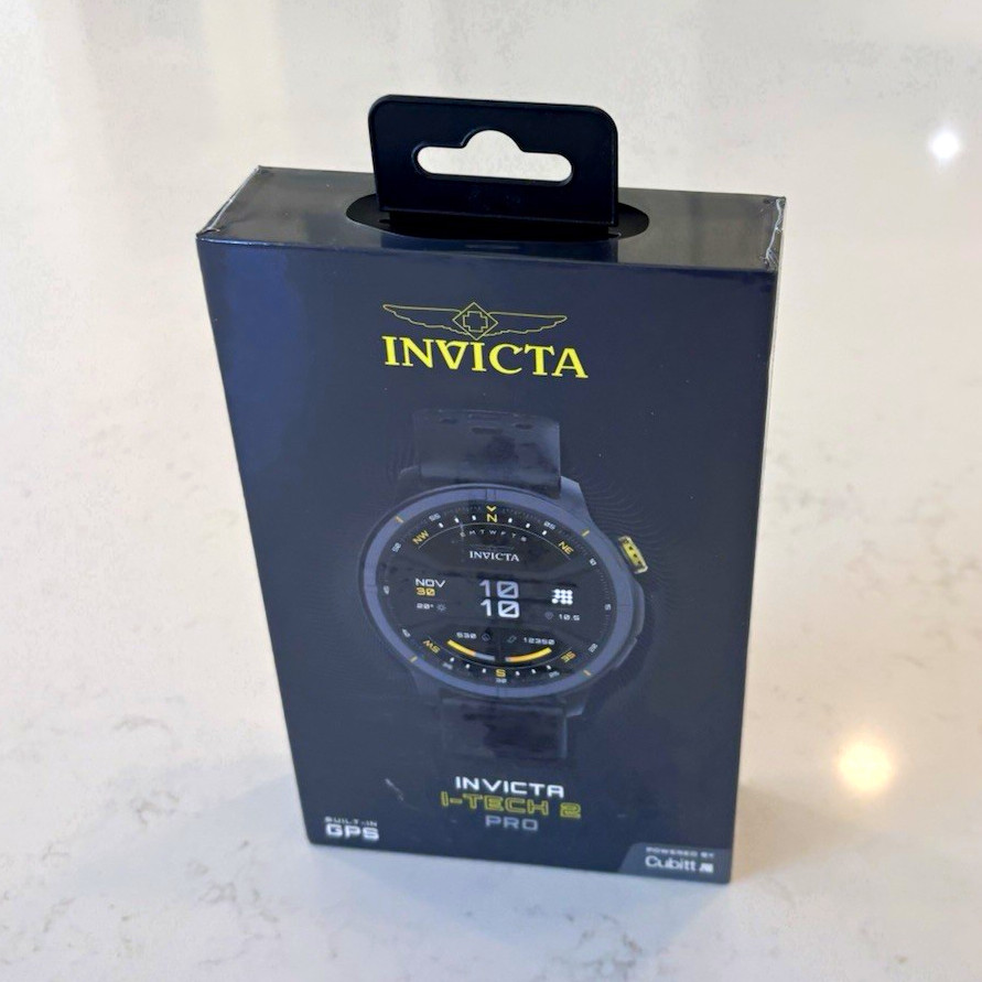 Invicta I-TECH 2 Pro GPS Activity Tracker Smartwatch Compass Sleep Black
