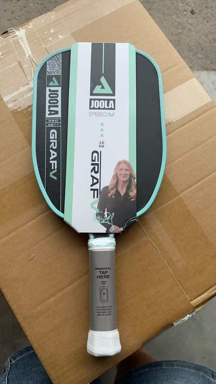 JOOLA Graf Pro V 16mm Pickleball Paddle – NEW – Signature Series