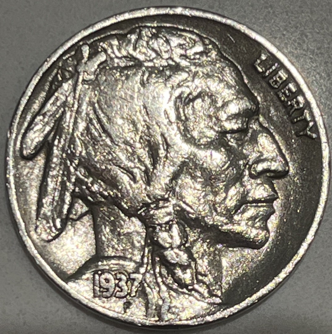 1937-S Buffalo Nickel AU - Full Date - 